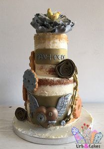 Steampunk NakedCake 01