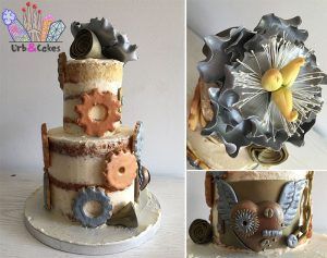 Steampunk NakedCake 02
