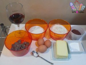 Bizcocho de vino tinto y chocolate negro 02